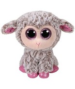 Ty Beanie Boos Buddy Dixie the Sheep Lamb Big Sparkle Eyes Medium 9&quot; NEW - $231.61 MXN