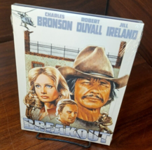 Breakout (1975)Blu-ray w/ Slipcover Charles Bronson-NEW-Free Shipping w/Tracking - £22.51 GBP
