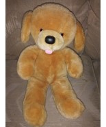 Dakin 1986 Fun Farm Dog Puppy Plush 18&quot; Vintage VTG Stuffed Animal Brown... - $46.52