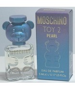 TOY 2 PEARL * Moschino 0.17 oz / 5 ml Miniature EDP Women Perfume Splash - $23.08 CAD