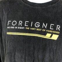 The Very Best Of Foreigner 2009 T Shirt No End In Sight Band Tee Rare Vintage - £14.93 GBP