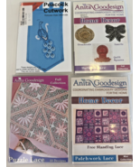 Lot of 4 Anita Goodesign Cutwork, Lace Embroidery Designs-CDs - €17,84 EUR