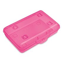 Sterilite Flat Top Pencil Box Pink Tint Plastic Storage Case - €7,88 EUR Sterilite Flat Top Pencil Box Pink Tint Plastic Storage Case - €7,88 EUR