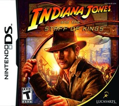 Indiana Jones and the Staff of Kings - Nintendo Wii [video game] - $4.00