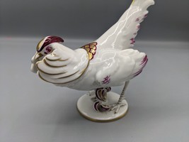 Vintage Augarten Austria Wien Pheasant Porcelain Figurine by Mathilde Jaksch - £223.40 GBP