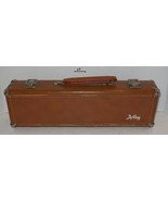 Artley Silver Plated Flute WITH HARD CASE Tan Velvet Lining - $145.54