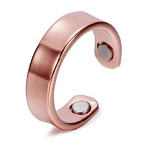 Adjustable Copper Ring Men Vintage 12 Constellation Health Magnetic Rings Arthri - £9.32 GBP