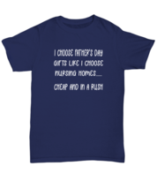 DAD TShirt How I Buy Fathers Day Gifts Cheap and in a Rush Navy-U-Tee  - £14.13 GBP