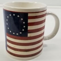 I) Oxford Elite American Flag Coffee Mug Patriotic United States Betsy Ross - £3.86 GBP
