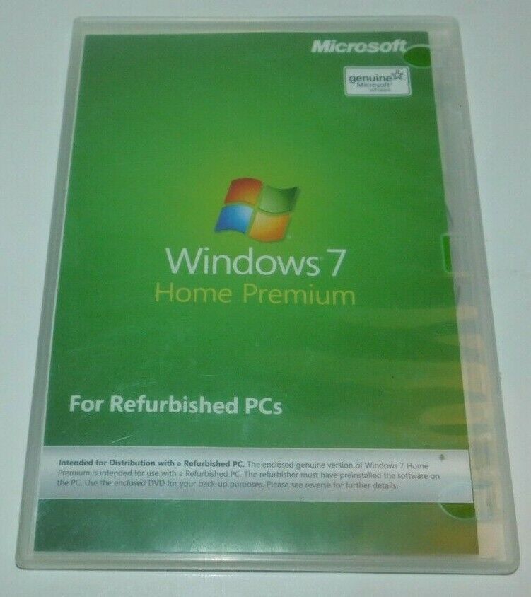 Microsoft Windows 7 Home Premium No Key - £31.79 GBP