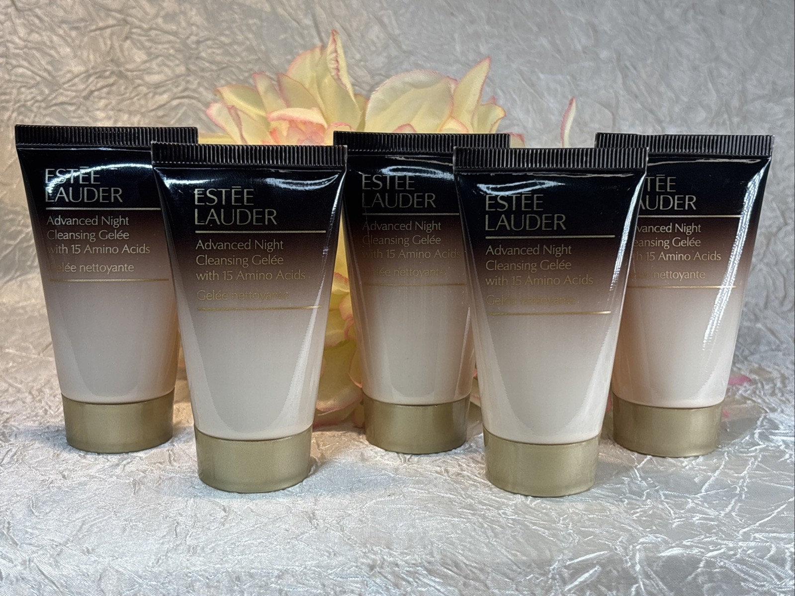 5X Estee Lauder Advanced Night Cleansing Gelee 15 Amino Acids 1ozEa = 5o... - $19.75
