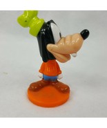Walt Disney GOOFY plastic figurine toy with green hat, head turns KGFW9 - £3.12 GBP