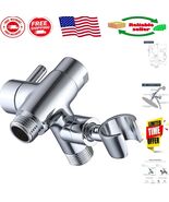 Durable Solid Metal Shower Diverter – Polished Chrome, 3-Way System Repl... - $83.61 CAD