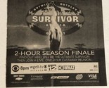 Survivor Africa Vintage Tv Guide Print Ad TPA15 - £4.66 GBP