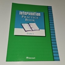 Trophies Intervention Practice Book Grade 5 Workbook Harcourt NEVER USED - £7.75 GBP