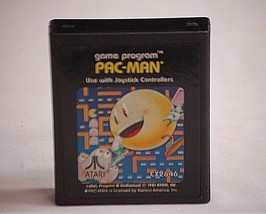 Vintage 1981 Pac-Man Atari 2600 CX2646 Video Game Cartridge Only Untested - £5.53 GBP