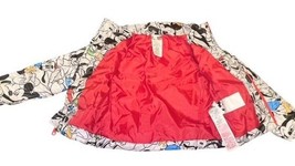 Disney Mickey Mouse Toddler Jacket Size 3 Red Lined Zip Coat image 4