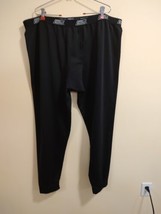 Dickies Base Layer Pants Mens 2XL Black Thermal Long Johns Stretch Workwear - £11.21 GBP