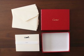 Cartier Panther Letter Card Stationary set Authentic Novelty w/Box - £95.48 GBP
