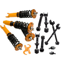 4x Coilovers Suspension Strut Kit + 6 x Rear Camber Arms For Honda Accord 08-12 - £236.89 GBP