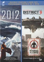 2012/District 9 (DVD, 2012, Double Feature) - $4.80
