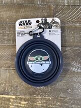 Star Wars Mandalorian Silicone Collapsible Pet Bowl - $19.68