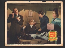 Marry The Boss&#39;s Daughter Lobby Card-1941-George Barbier - £34.11 GBP