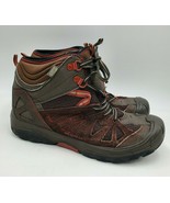 Merrell Capra Mid Waterproof Boots Size 6.5 Brown Leather - $46.73