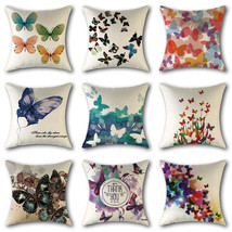 Cotton Linen Throw Pillow Cushion Cover Sofa Office - €5,02 EUR
