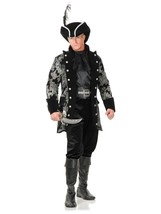 Charades Men&#39;s Royal Pirate Captain Jacket, Green/Wine/Black, X-Small - £151.63 GBP