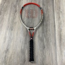 Wilson Strike Titanium Soft Shock Tennis Racquet Racket 4 1/2 Grip L2 - £13.89 GBP