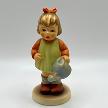 Hummel Club Figurine 1996/97 &quot;Nature&#39;s Gift&quot; 1072 Signed Girl Watering C... - $10.64