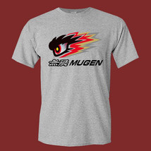 Mugen Power Racing Tuner Logo Men&#39;s Grey T-Shirt Size S-5XL - £11.80 GBP+