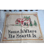 Vintage Cross Stitches Home is where the hearth is - £11.94 GBP