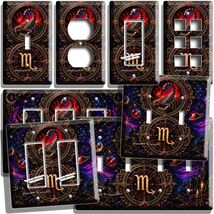 SCORPIO ZODIAC SIGN ASTROLOGY CELESTIAL ASTRAL LIGHTSWITCH OUTLET WALL P... - $8.99+