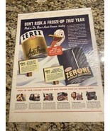 1942 vintage original print ad Zerex Anti-Rust Anti-Freeze By DuPont Ant... - €5,16 EUR