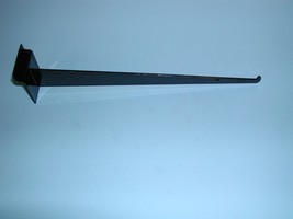 12&quot; SHELF BRACKET WITH LIP FOR SLATWALL-BLACK-Lot of 25 - $79.99