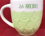 Pfaltzgraff Avocado Let&#39;s Avocuddle Ceramic Coffee Mug Large - £19.68 GBP