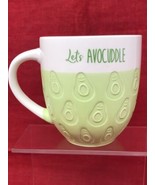 Pfaltzgraff Avocado Let&#39;s Avocuddle Ceramic Coffee Mug Large - $24.70