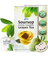 Soursop Tea (50 Tea Bags/ Box of 2 x 25 Each)100% All Natural Graviola/G... - $417.51 MXN