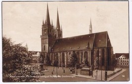 Germany Postcard Martinskirche mit Denkmal Landgrave Philip the Great. - £2.33 GBP