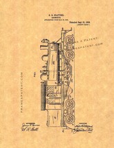 Locomotive Train Patent Print - £6.34 GBP+