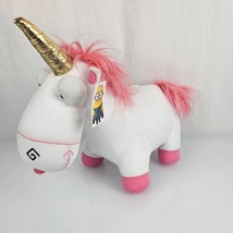 Toy Factory Despicable Me Stuffed Plush Fluffy Agnes Unicorn Toy Doll 17&quot; Big - £27.68 GBP