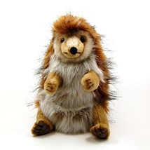 Hedgehog Hand Puppet Full Body Doll Hansa Real Looking Plush Animal Lear... - £44.55 GBP