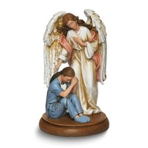 Joseph&#39;s Studio Guardian Angel Female Healthcare Worker Stone Resin Figurine - £68.92 GBP