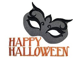 Custom and Unique Happy Halloween [ Mysterious Halloween ]Embroidered Ir... - $21.87