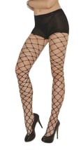 Fence Net Pantyhose Solid Top Hosiery Nylons Spandex Diamond Industrial ... - £11.67 GBP