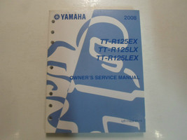 2008 Yamaha TT-R125EX TT-R125LX TT-R125LEX Service Shop Manual LIT-11626-13 - £10.93 GBP