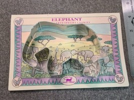 Vtg 1991 Purple Puma Cookie Co Patricia Lynne Bradley Elephant Cookie Cutter NEW - £4.56 GBP