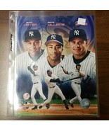 DEREK JETER BERNIE GIAMBI PHOTO NY YANKEES 8X10 Photo File Official FREE... - £8.64 GBP